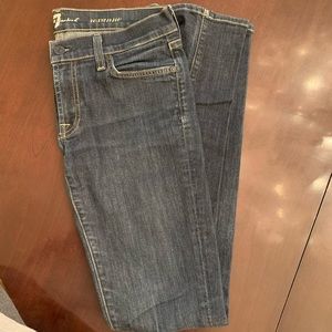 7 For All Mankind Roxanne Skinny Jeans Size 28